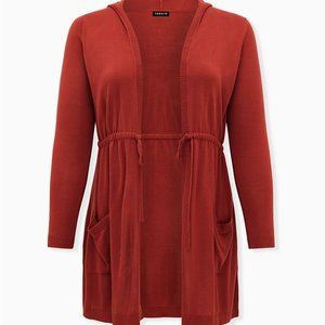 TORRID size 2 hooded cardigan
